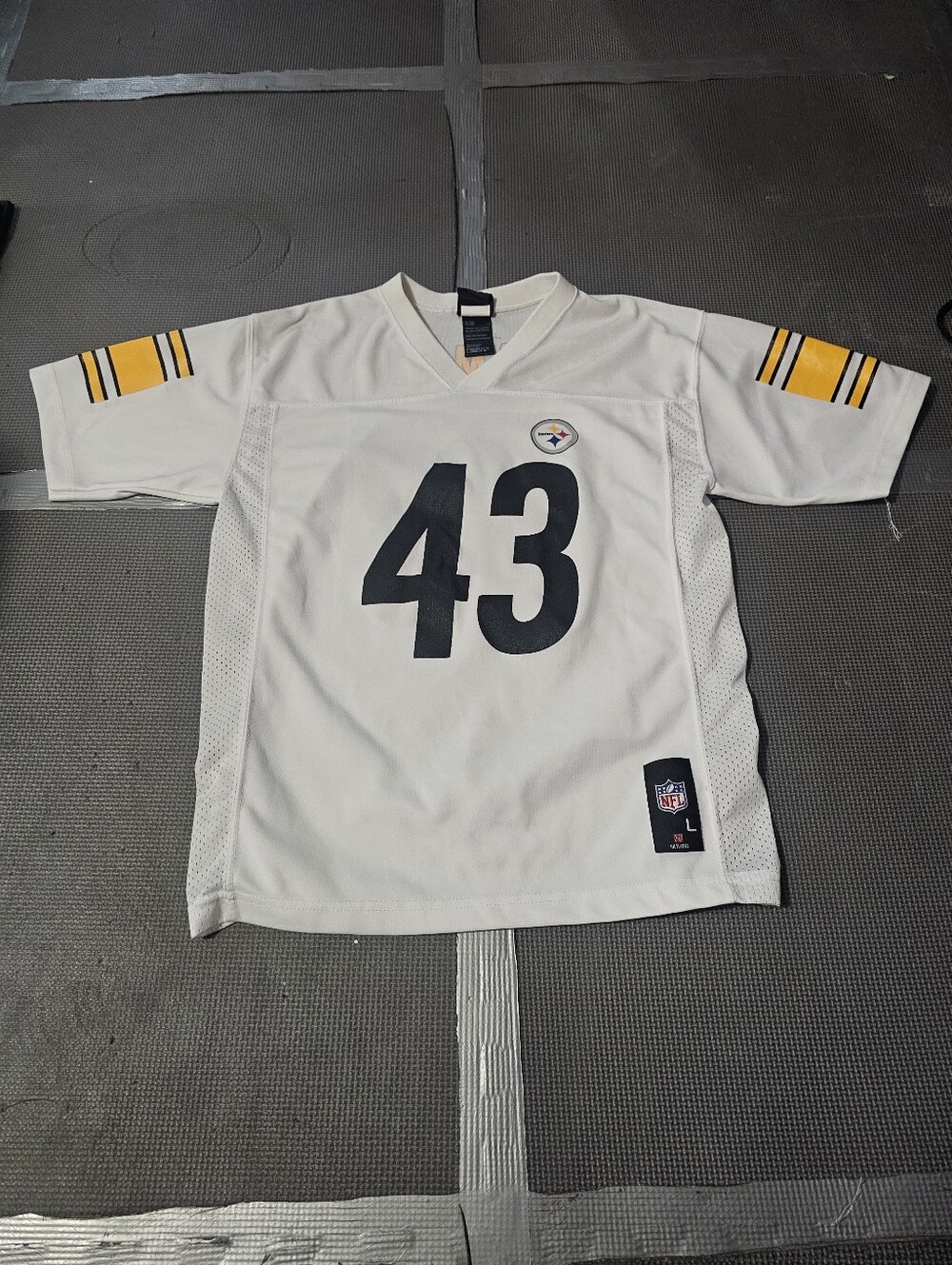 White Youth Steelers Jersey